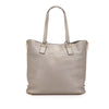 Prada Vitello Daino Side Zip Shopper Tote Secondhand