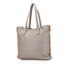 Prada Vitello Daino Side Zip Shopper Tote Secondhand