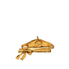 Secondhand Chanel Gold Plated Beret Hat Brooch