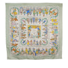 Hermès Costumes Civils Actuels Silk Scarf 90 Secondhand