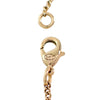 Secondhand Chanel CC Gold Plated Strass Round Pendant Necklace
