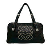 LOEWE Leather Studded Anagram Handbag Secondhand