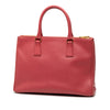 Prada Medium Saffiano Lux Galleria Double Zip Satchel Secondhand