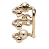 Chanel CC Gold Plated Strass and Faux Pearl Ear Cuff Earring Secondhand