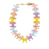 Celine Multicolor Plexiglass Triomphe Baby Bracelet Secondhand