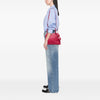 Prada Medium Saffiano Lux Open Promenade Satchel Secondhand