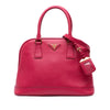 Secondhand Prada Medium Saffiano Lux Open Promenade Satchel