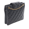 Chanel Small Quilted Lambskin Giant CC Chain Shoulder Bag Secondhand