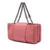 Bottega Veneta Canvas Intrecciato Buckle Flap Handbag Secondhand
