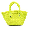 Balenciaga XXS Faux Leather Bistro Basket Bag Secondhand