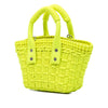Balenciaga XXS Faux Leather Bistro Basket Bag Secondhand