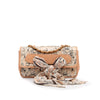 Chanel Silk and Lambskin Coco Mademoiselle Scarf Flap Secondhand