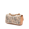 Chanel Silk and Lambskin Coco Mademoiselle Scarf Flap Secondhand