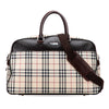 Burberry House Check Canvas Travel Bag Secondhand