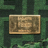 Fendi Zucca Interlaced Jacquard Baguette Satchel Secondhand