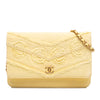 Chanel Denim Fringe Coco Wallet On Chain Secondhand