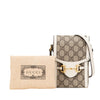 Secondhand Gucci Mini GG Supreme Horsebit 1955 Crossbody