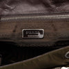 Prada Tessuto and Leather Whipstitch Crossbody Secondhand