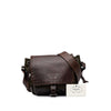 Prada Tessuto and Leather Whipstitch Crossbody Secondhand
