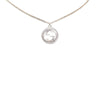 Gucci Sterling Silver Interlocking G Pendant Necklace Secondhand