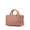 Secondhand Gucci Medium Calfskin Bamboo Shopper Satchel