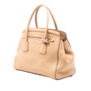 Prada Vitello Daino Cuir Frame Convertible Tote Secondhand