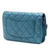 Chanel CC Quilted Metallic Lambskin Wallet On Chain Secondhand