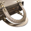 Secondhand Dior Medium Metallic Patent Microcannage Lady Dior