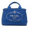 Prada Small Canvas Canapa Logo Satchel Secondhand