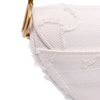 Dior Mini Canvas Embroidered Camouflage Saddle Bag Secondhand