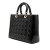 Dior Large Patent Cannage Lady Dior Secondhand