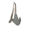 Dior CD Diamond Canvas and Calfskin Saddle Bag Secondhand