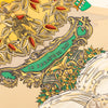 Hermès Le Paradis du Roy Silk Scarf 90 Secondhand