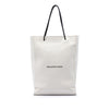 Balenciaga Large Calfskin Logo North South Shopping Tote Secondhand