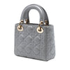 Dior Mini Metallic Lambskin Cannage Lady Dior Secondhand