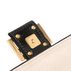 Fendi Chinese Valentines Day Zucca Embroidered Canvas Baguette Satchel Secondhand