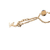 Louis Vuitton Gold Plated Gamble Crystal Bracelet Secondhand