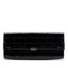 Chanel Chocolate Bar Patent Clutch Secondhand