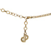Secondhand Dior Gold Plated Crystal Pendant Necklace