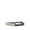 Secondhand Louis Vuitton Stainless Steel and Nylon LV Space Bracelet