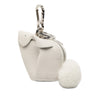 LOEWE Pebbled Calfskin Bunny Bag Charm Coin Pouch Secondhand