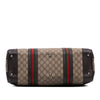 Gucci GG Supreme Web Boston Bag Secondhand