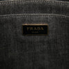 Prada Small Denim Canapa Logo Satchel Secondhand