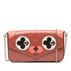 Louis Vuitton Monogram Vernis Pochette Felicie Valentine Dog Secondhand