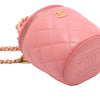 Chanel Quilted Lambskin Afternoon Tea Vanity Case with Chain Secondhand