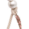 Chanel Mini Tweed Pearl Top Handle Flap Secondhand