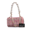 Chanel Mini Tweed Pearl Top Handle Flap Secondhand