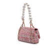 Chanel Mini Tweed Pearl Top Handle Flap Secondhand