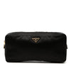 Prada Satin Multi Zip Pouch Secondhand