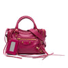 Secondhand Balenciaga Mini Lambskin Motocross Giant 12 City Satchel